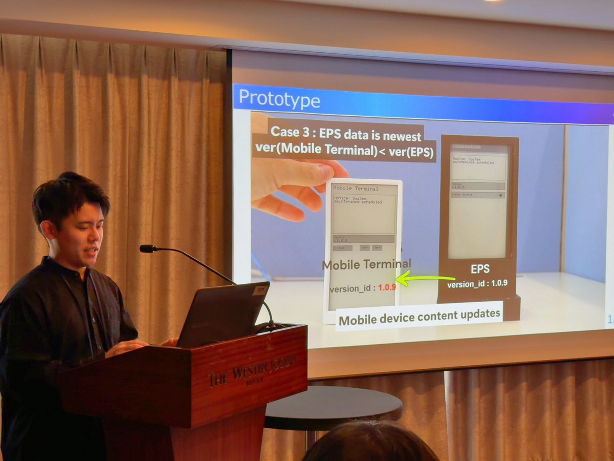 ICCE-Asia 2025の発表の様子